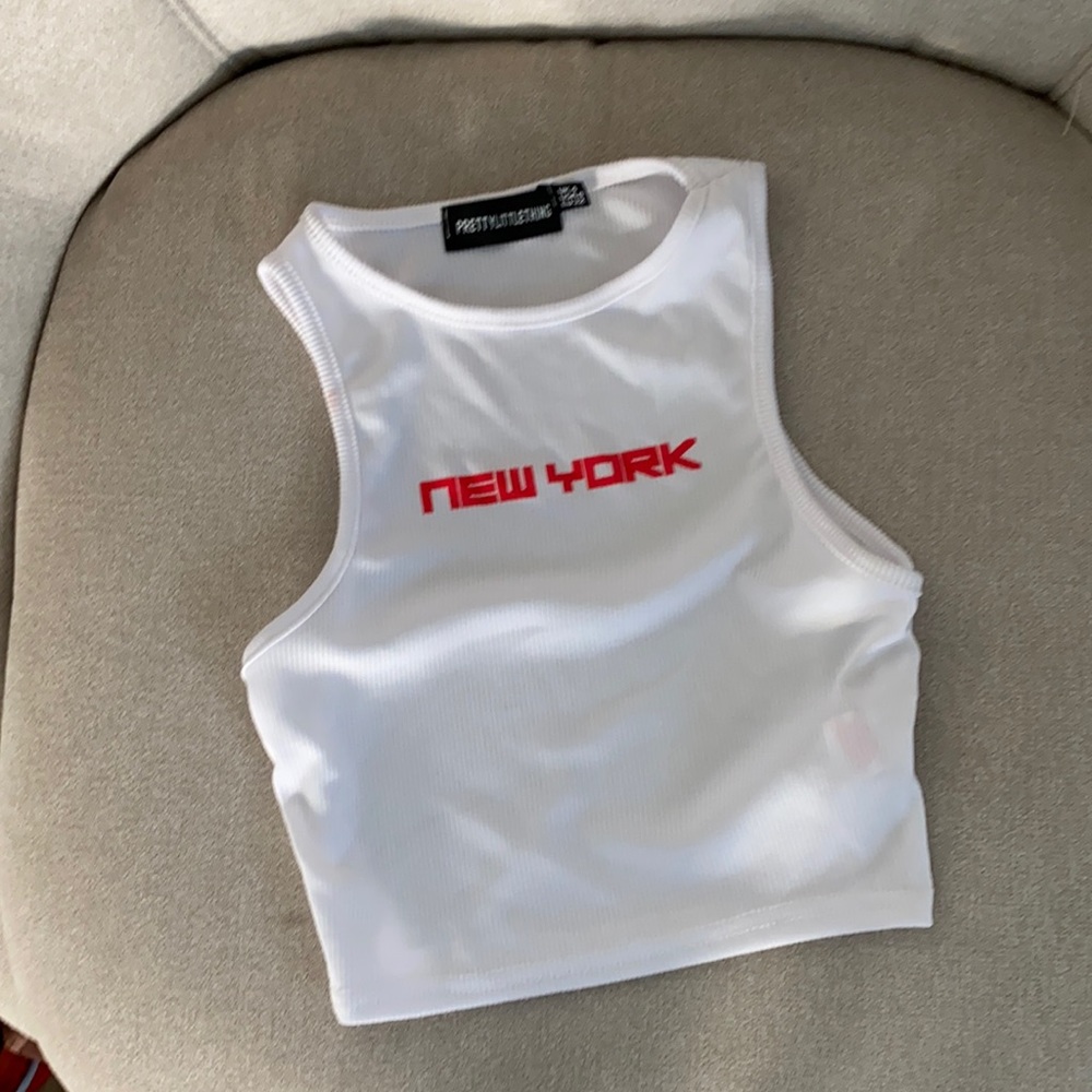 New York crop top